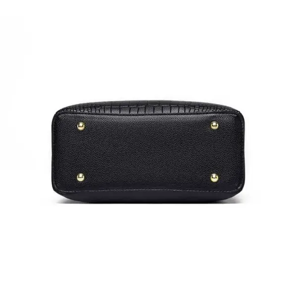 Croc embossed designer tote bag - Image 3