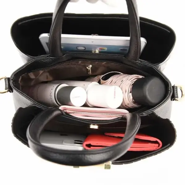 Croc embossed designer tote bag - Image 6