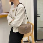 Genuine leather semicircle saddle bag - Image 13