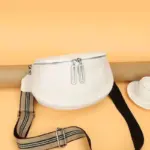 Genuine leather semicircle saddle bag - Image 3