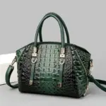 Vintage alligator pattern tote bag - Image 12