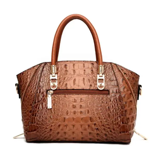 Vintage alligator pattern tote bag - Image 2