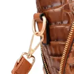Vintage alligator pattern tote bag - Image 6
