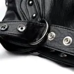 Casual soft vegan leather tote bag - Image 9