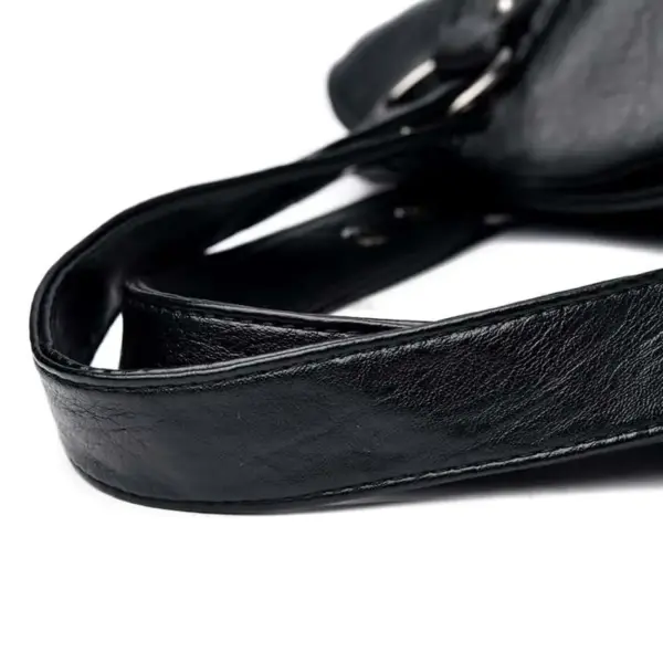 Casual soft vegan leather tote bag - Image 10