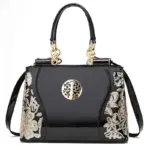 High quality luxury embroidery shopping tote