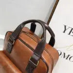 Large capacity vintage leather backpack - Image 17