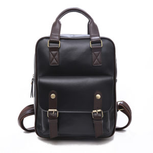Large Capacity Vintage Leather Backpack