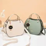Trendy fashion round pattern shoulder bag - Image 5