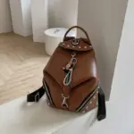 Vintage British style leather backpack - Image 14