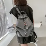 Vintage British style leather backpack - Image 3