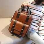 Vintage large capacity multifunctional backpack - Image 4