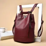 High quality luxury bucket pattern backpack - Image 11