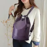High quality luxury bucket pattern backpack - Image 19