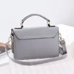 Elegant contrast color premium satchel bag - Image 13