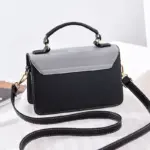 Elegant contrast color premium satchel bag - Image 14