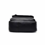 Vintage large capacity leather backpack - Image 4