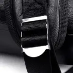 Vintage large capacity leather backpack - Image 6