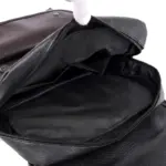Vintage large capacity leather backpack - Image 12