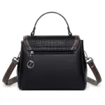 Crocodile pattern elegant satchel bag - Image 3