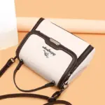 Crocodile pattern elegant satchel bag - Image 11