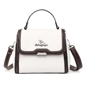 Crocodile Pattern Elegant Satchel Bag