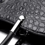 Crocodile pattern women luxury tote bag - Image 9