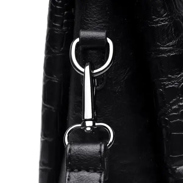 Crocodile pattern women luxury tote bag - Image 10