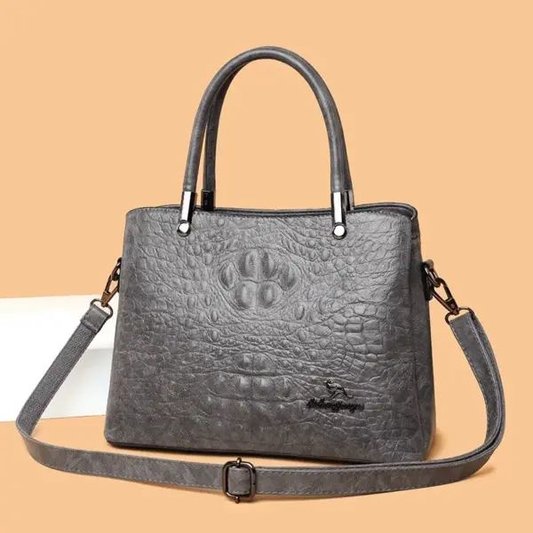 Crocodile pattern women luxury tote bag - Image 17