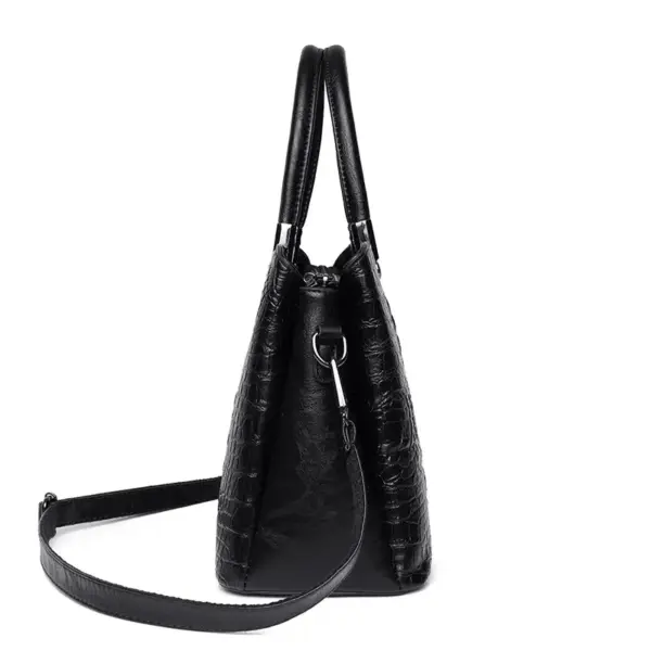 Crocodile pattern women luxury tote bag - Image 3