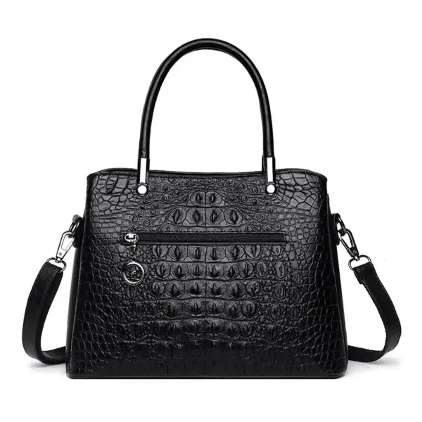 Crocodile pattern women luxury tote bag - Image 4