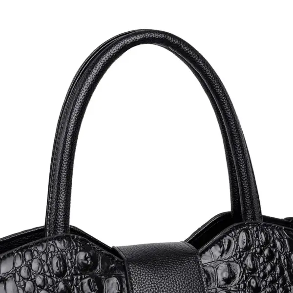 Crocodile pattern luxury tote bag - Image 7