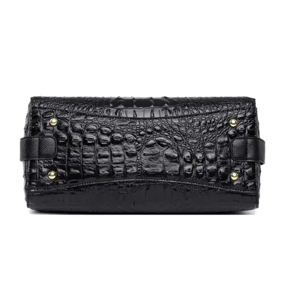 Crocodile pattern luxury tote bag - Image 6