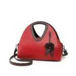Flower decoration elegant shopping tote
