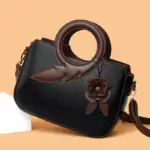 Luxury flower decorated women tote bag - Image 13