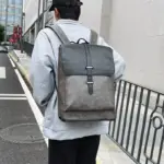 Vintage high quality leather backpack - Image 9
