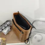 Vintage high quality leather backpack - Image 14