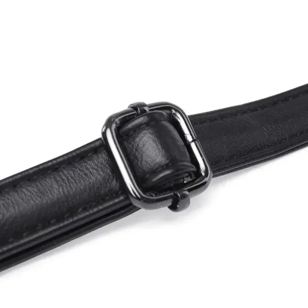 Luxury Circular Crocodile Pattern Shopping Tote - Image 9