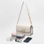 Flap double strap all match shoulder bag - Image 10
