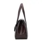 Flower embossed luxury shopping tote - Image 6