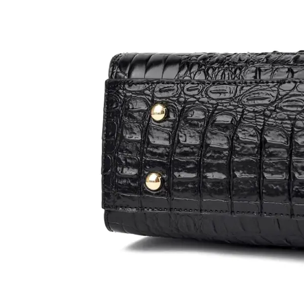 High quality alligator pattern tote bag - Image 5