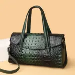 High quality alligator pattern tote bag - Image 10