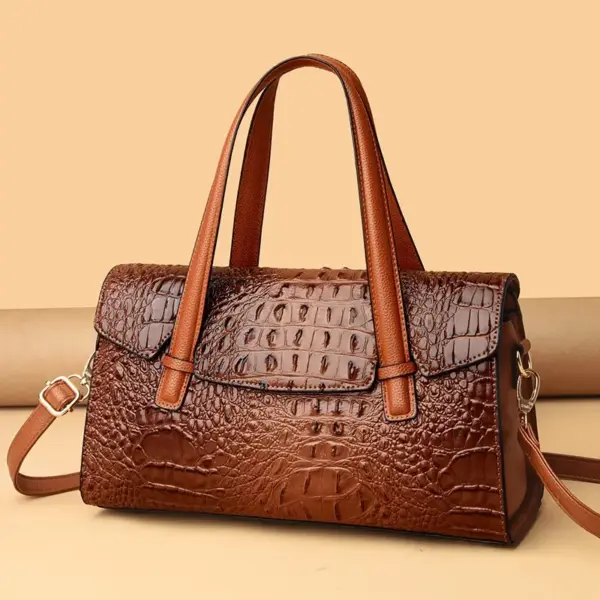 High quality alligator pattern tote bag - Image 11