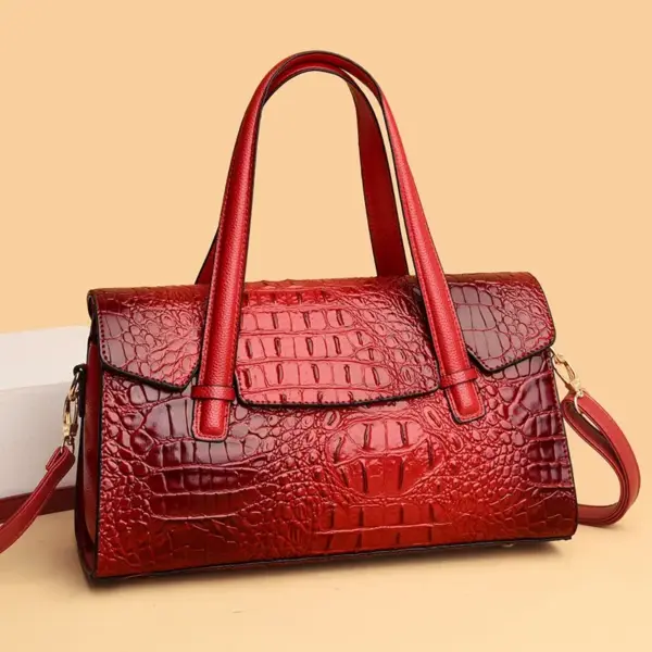 High quality alligator pattern tote bag - Image 12