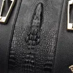 Luxury crocodile decor women shopping tote - Image 8