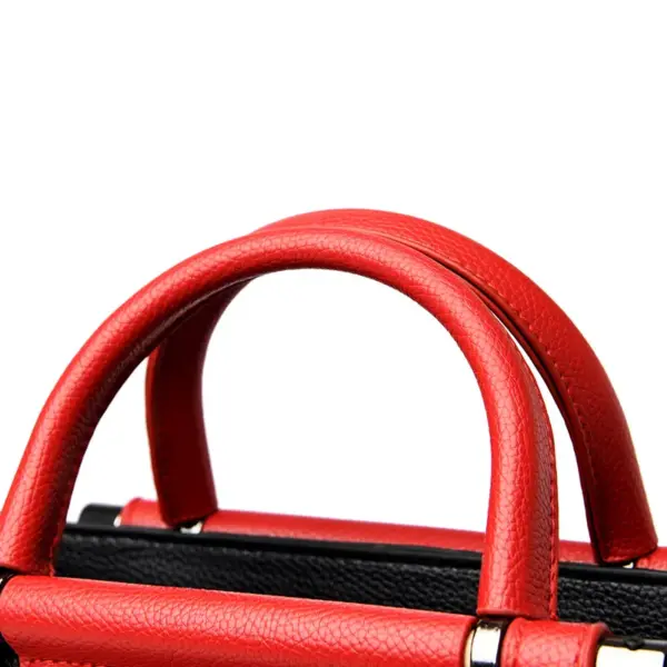 Luxury letter indentation designer tote bag - Image 5