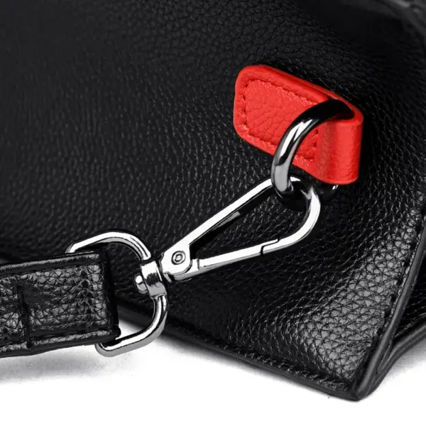 Luxury letter indentation designer tote bag - Image 8