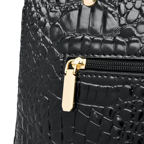 Luxury premium crocodile pattern tote bag - Image 7