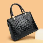 Luxury premium crocodile pattern tote bag - Image 16