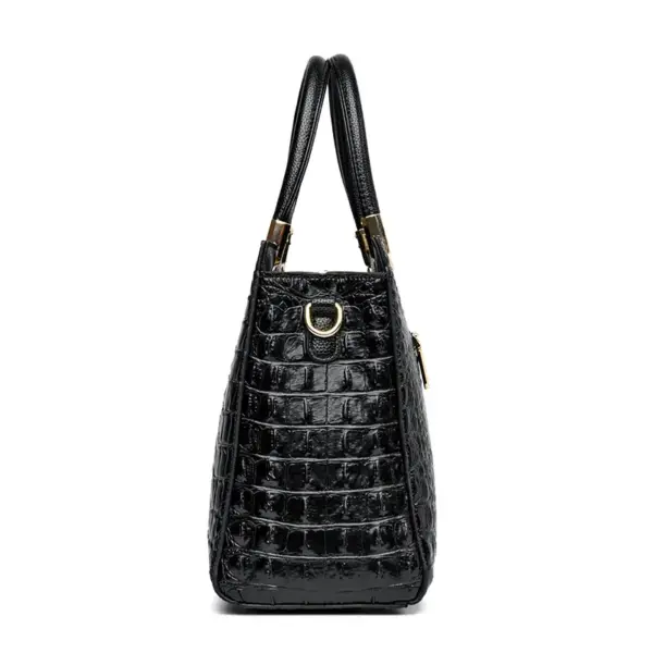 Luxury premium crocodile pattern tote bag - Image 3